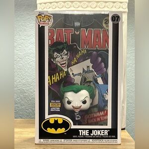 Funko POP! Comic Covers The Joker #07 Winter Convention Exclusive NIB VAULTED